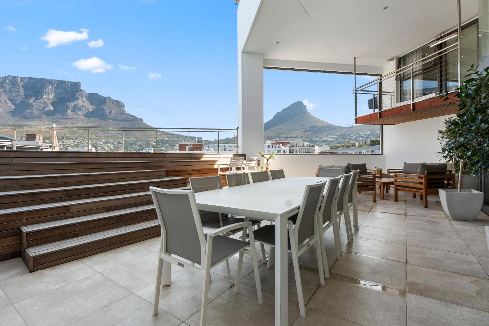 Central Luxury Penthouse, Private Pool & Backup Power Ciudad del Cabo Exterior foto